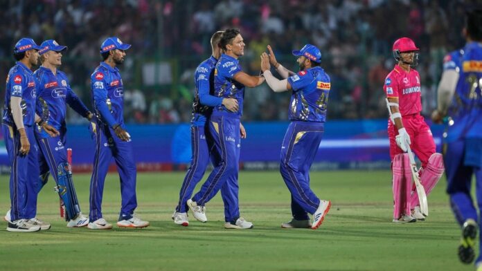 rr-vs-mi-live:-rajasthan-collapse-at-jaipur-in-218-chase
