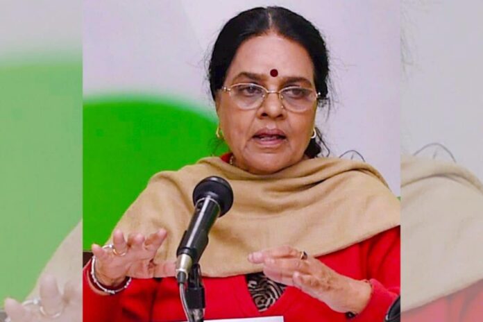 congress-leader-girija-vyas-dies-after-month-long-battle-with-burn-injuries-from-aarti-incident