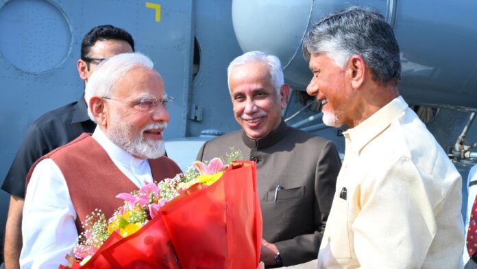 dream-becoming-reality:-pm-modi-calls-amaravati-foundation-of-andhra’s-aspirations