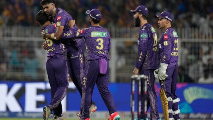 rkr-survive-riyan-parag-scare,-win-thriller-vs-rr-to-remain-in-playoffs-race