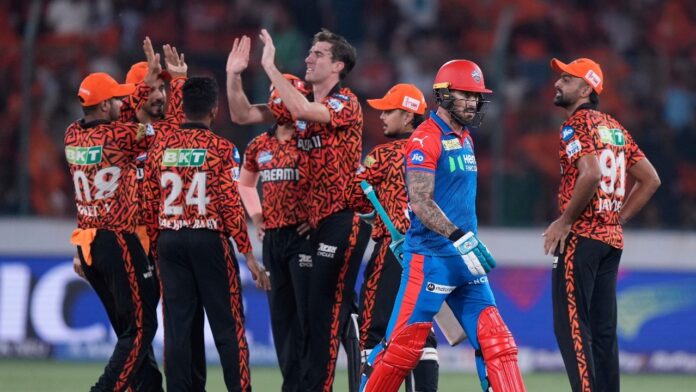 rain-drowns-srh’s-playoff-hopes-as-delhi-capitals-escape-with-a-point