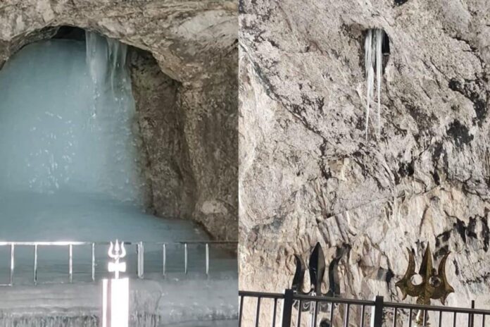 first-images-of-amarnath-shivling-revealed,-yatra-to-begin-on-july-3