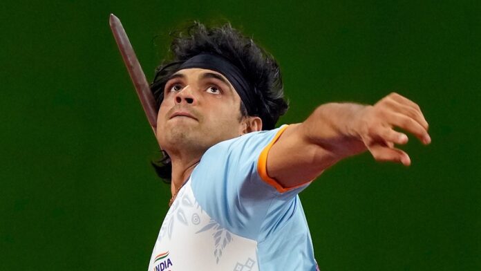 neeraj-chopra-throws-record-90.23m,-but-finishes-2nd-in-doha-diamond-league