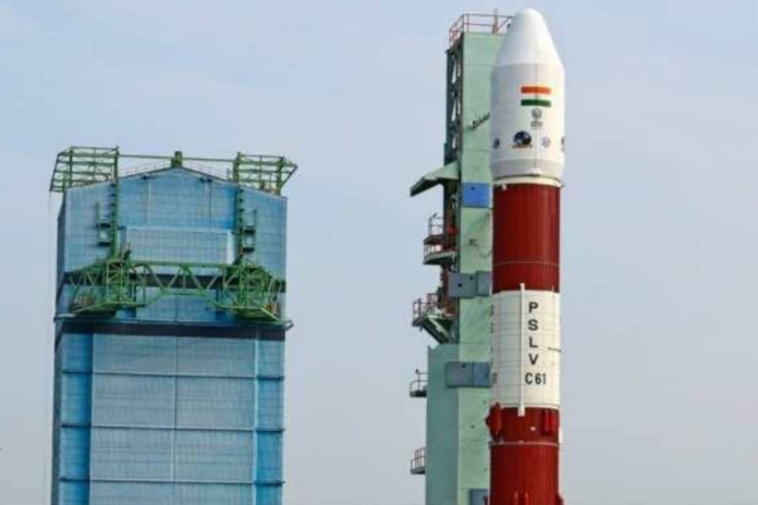 countdown-begins-for-isro’s-101st-space-launch-pslv-c61-mission
