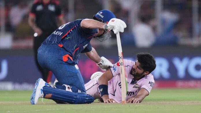 arshad-in-1st-innings,-akash-in-2nd:-pacers-take-nasty-hits-in-gt-vs-lsg