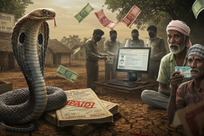 madhya-pradesh-‘snakebite-scam’:-₹11-crore-paid-to-fake-victims,-21-arrested