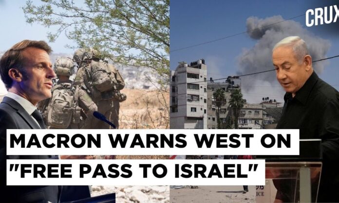 “crusade-against-jewish-state”-israel-slams-macron’s-sanctions-threat,-backing-for-palestine-state