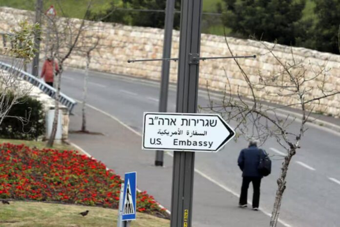 us-to-shut-embassy-in-jerusalem-from-wednesday-through-friday-amid-israel-iran-conflict