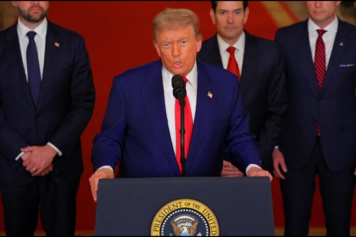 ‘fake-news’:-trump-slams-reports-questioning-iran-strike,-says-nuclear-sites-‘completely-destroyed’