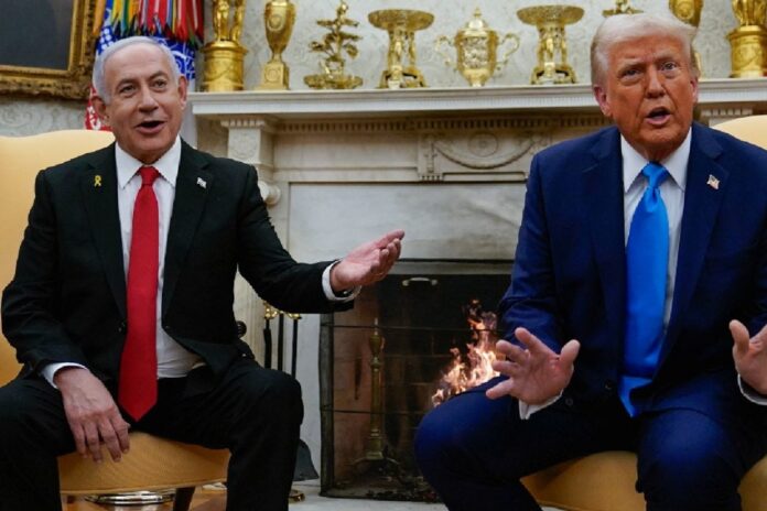 ‘let-bibi-go…’:-trump-backs-netanyahu-again,-calls-corruption-trial-a-‘political-witch-hunt’