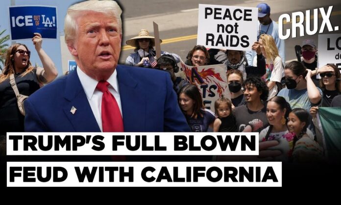trump-takes-‘revenge’-for-la-riot,-revokes-california’s-landmark-electric-vehicle-mandate-|-ice-raid