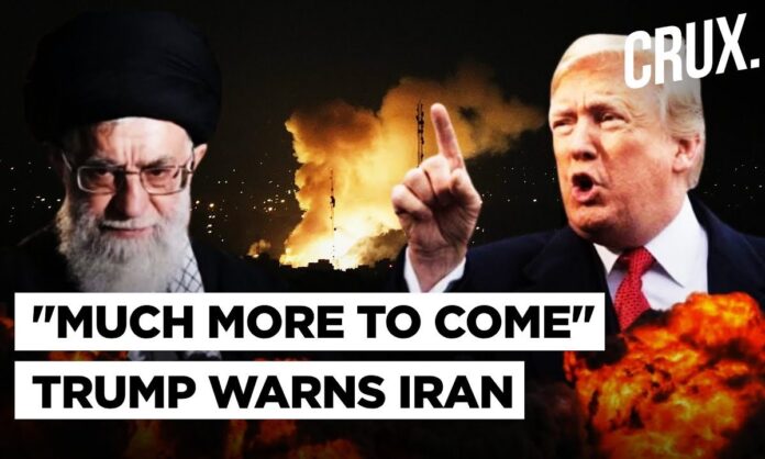 trump-praises-israel’s-“excellent”-strikes,-urges-iran-to-seal-deal,-new-attacks-hit-tabriz,-shiraz