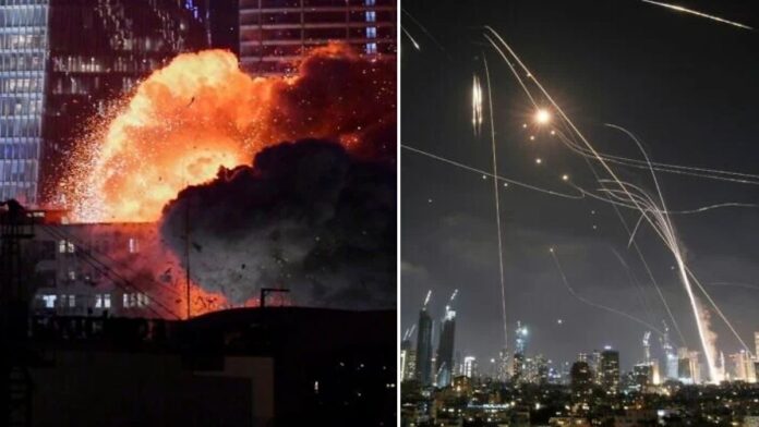 israel-iran-conflict-live:-defence-ministry-in-iran-targeted,-tehran-fires-back