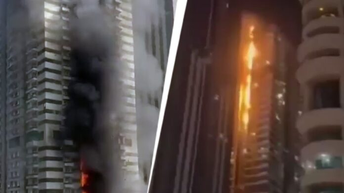 massive-fire-at-67-storey-dubai-skyscrapper,-over-3,800-evacuated