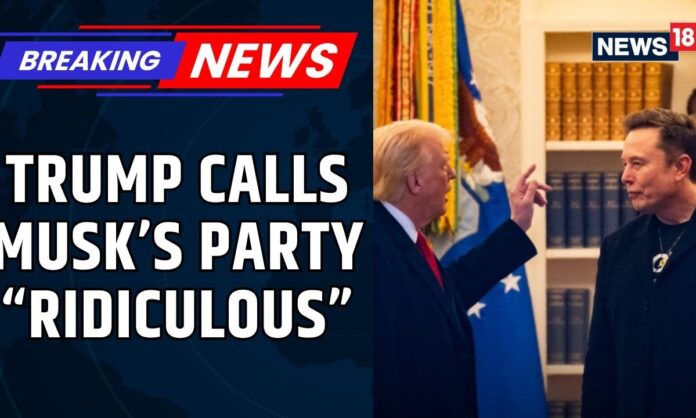 ‘train-wreck-off-the-rails’:-donald-trump-slams-elon-musk-over-new-party,-calls-it-‘ridiculous’