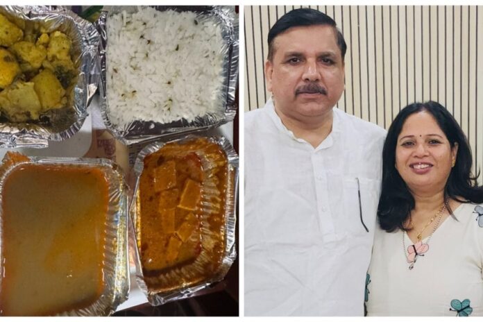 aap-mp-sanjay-singh’s-wife-slams-tejas-express-food,-irctc-says-no-other-complaints-received