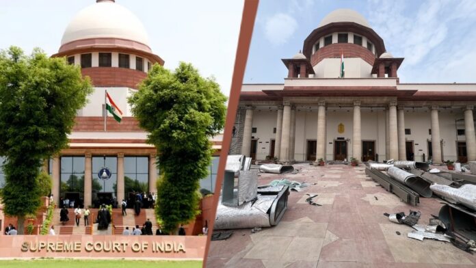 exclusive:-supreme-court’s-rs-2.6-crore-glass-partition-junked-within-months