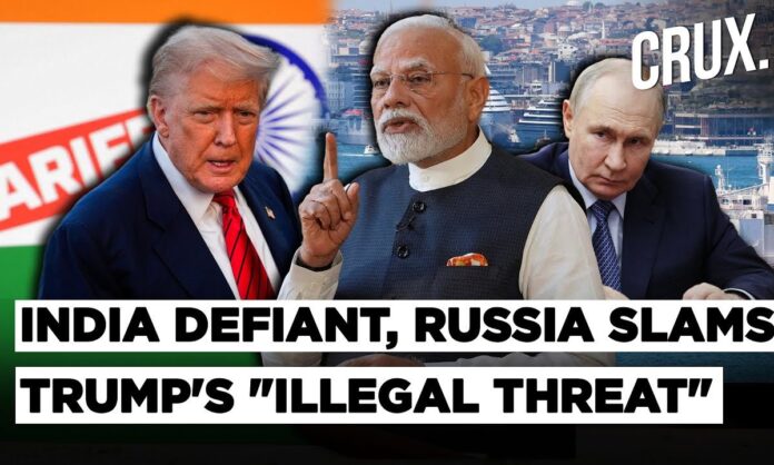 “forcing-countries”-russia-blasts-trump’s-tariff-threat-on-oil,-india-calls-out-“double-standards”