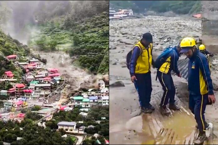 uttarkashi-cloudburst:-190-rescued,-5-dead-as-relief-ops-continue-in-dharali-|-latest-updates