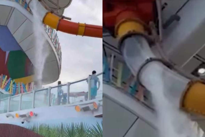 ‘stop-it…’-passengers-scream-as-royal-caribbean-cruise-ship-water-slide-breaks-mid-ride-|-video