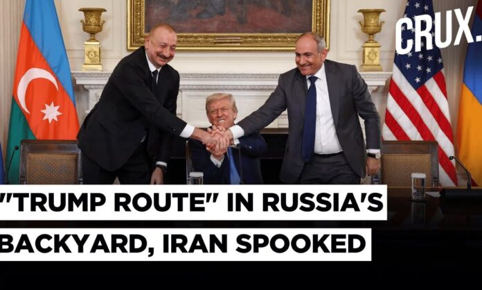 iran-warns-on-“foreign-interference”-as-trump-clinches-armenia-azeri-peace-deal,-key-corridor-|-4k