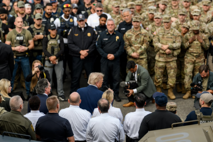 trump-praises-national-guard-during-dc-crime-crackdown-visit,-hands-out-pizza-|-watch