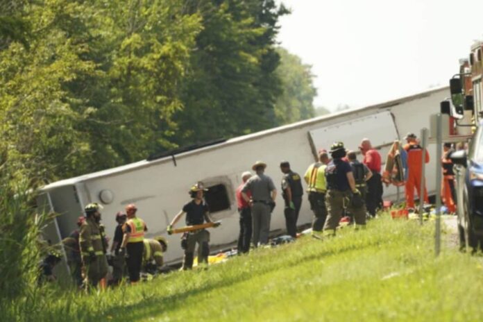 tour-bus,-with-indians-aboard,-crashes-on-new-york-highway;-5-killed,-several-injured