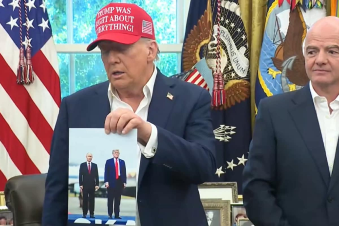 trump-says-putin-could-join-fifa-world-cup-2026,-criticises-russia-ukraine-war-|-watch