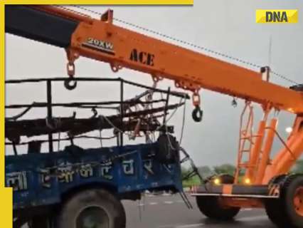 8-dead,-over-40-injured-as-container-truck-hits-tractor-trolley-in-uttar-pradesh’s-bulandshahr
