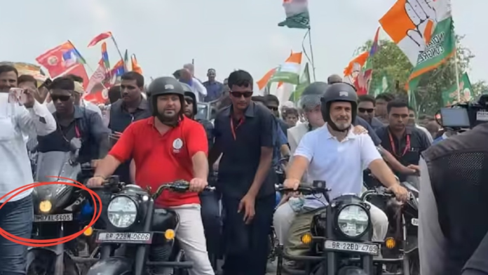 how-rahul-gandhi’s-bike-yatra-converted-old-pulsar-220-into-new