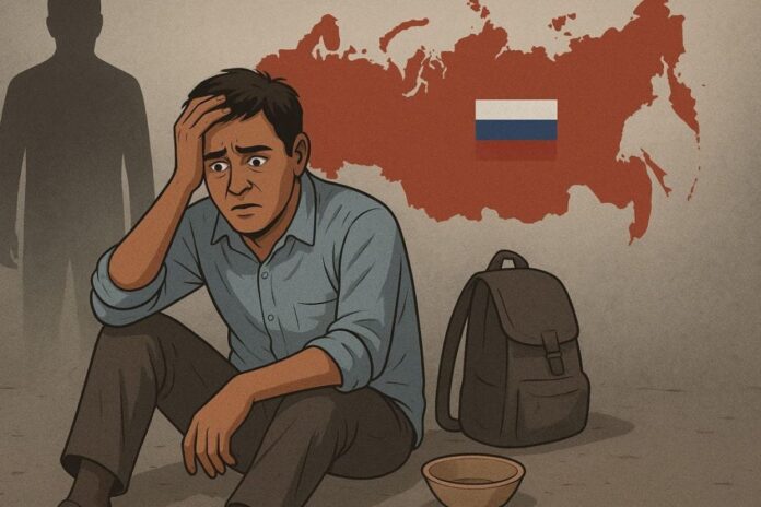 up-job-seekers-lured-to-russia,-cheated-of-rs-4.5-lakh-and-then-left-without-food,-shelter