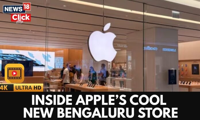 apple-bengaluru-store-opens:-apple’s-indian-expansion-gets-real-|-iphone-17-|-tim-cook-|-4k-|-n18v