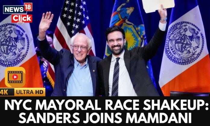 nyc-mayoral-race-twist:-bernie-sanders-endorses-zohran-mamdani-at-townhall-|-us-news-|-trump-|-4k