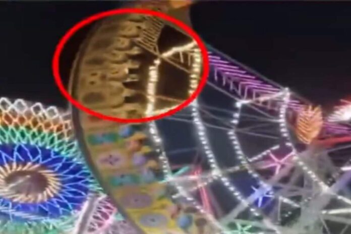 caught-on-camera:-girl-injured-after-falling-from-boat-swing-at-rajasthan’s-dol-mela