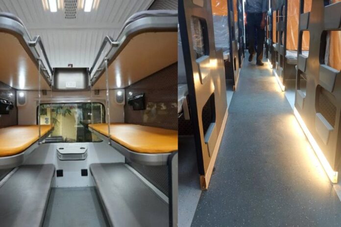 ‘luxurious-interiors,-diffused-lights’:-inside-india’s-first-vande-bharat-sleeper-train-|-watch