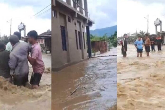 homes-waterlogged,-bridge-swept-away-amid-flash-floods-in-manipur’s-imphal-|-video