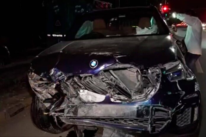 bmw-driver-arrested-from-delhi-hospital-after-finance-ministry-official’s-death-in-car-crash