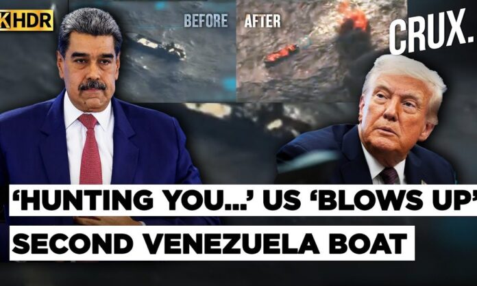 trump-declares-venezuela-land-attack?-hails-‘new-drug-boat-strike’,-maduro-slams-‘lord of death’| 4k