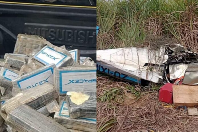 australian-pilot-dies-after-plane-carrying-180-kg-of-‘spacex’-labelled-cocaine-crashes-in-brazil