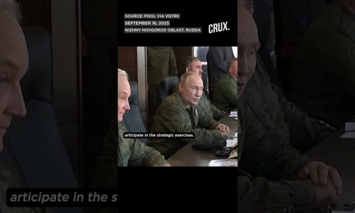 donning-military-uniform,-putin’s-surprise-visit-to-russia-belarus-‘zapad’-drills-near-nato-borders